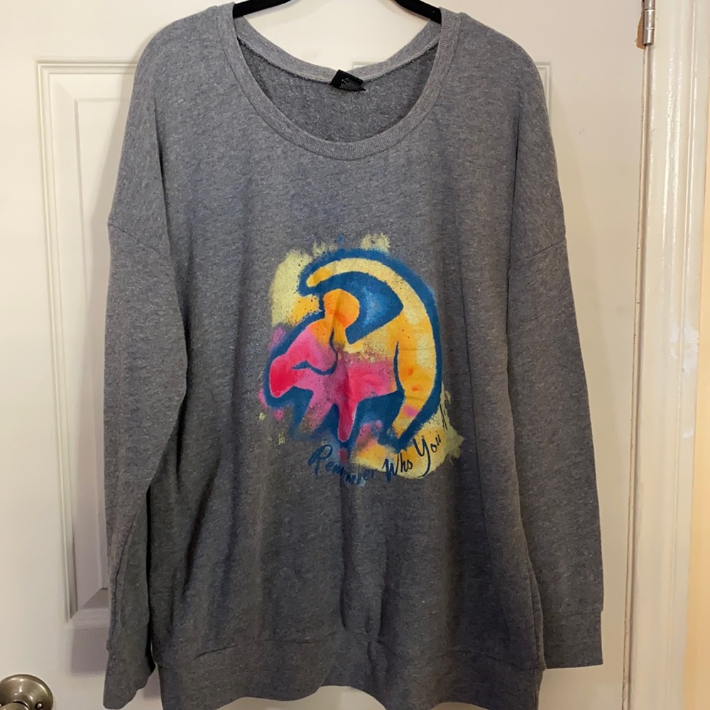 Disney Lion King Sweater 2x
